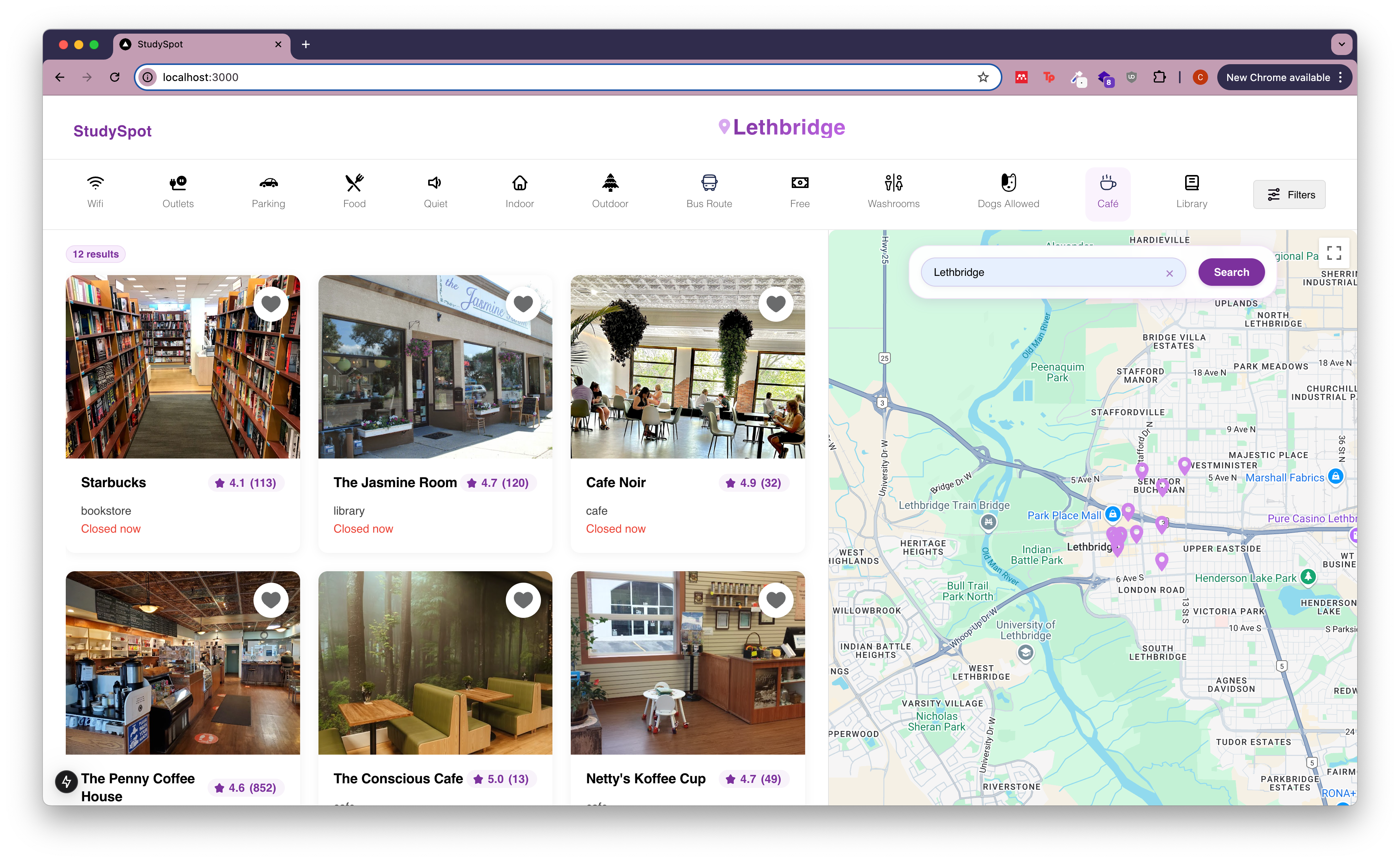 A screenshot of the app's details page.